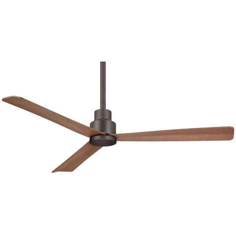 Minka aire rudolph ceiling fan model f727 bn sl in brushed nickel. Minka-Aire Simple 52 in. Indoor/Outdoor Oil Rubbed Bronze ...
