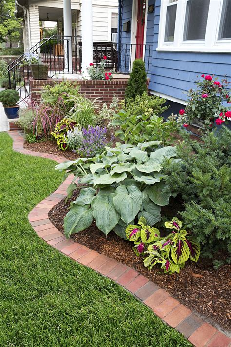 How To Edge A Garden Bed With Brick Brick Landscape Edging Brick