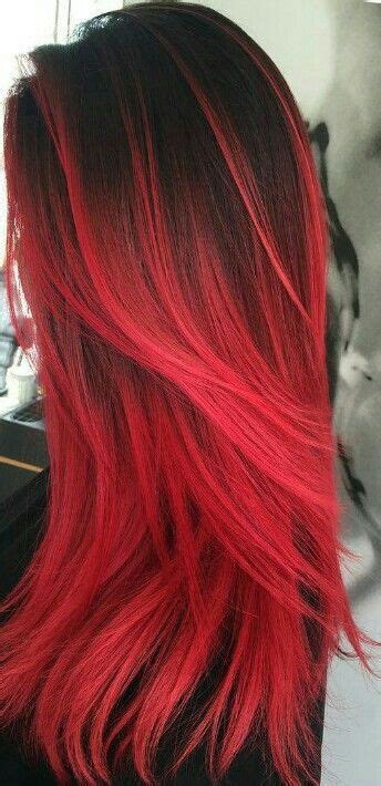 This is how i have been coloring my hair red at home for years from black to red without bleaching! red ombre | Tumblr