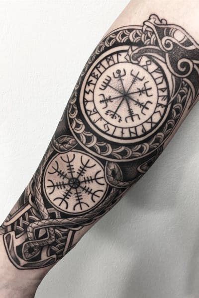 Top 250 Best Norse Mythology Tattoos 2019 Tattoodo Viking Tattoos