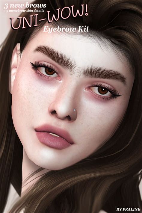 Sims 4 Cc Eyebrow Kit 3 Eyebrows Sfs Eyebrow Kits Eyebrows