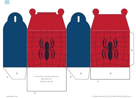 Pin Em Spiderman Printables 6dc