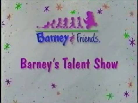 Barneys Talent Show Part 1 Video Dailymotion