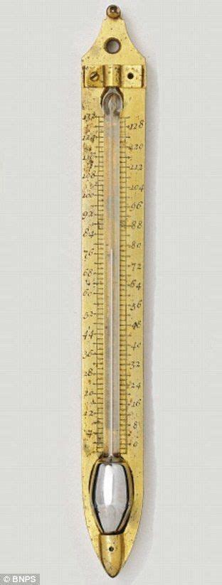 Mercury Thermometer With Fahrenheit Scale One Of Daniel Gabriel