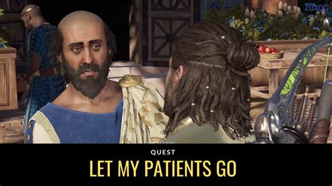 Assassin S Creed Odyssey Quest Let My Patients Go Youtube