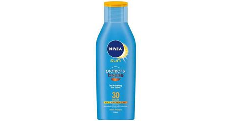 Nivea Sun Protect And Bronze Tan Activating Sun Lotion Spf30 200ml • Pris