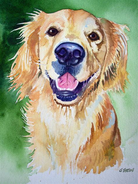 Pin By Raymie Rushing On Golden Love Golden Retriever Painting