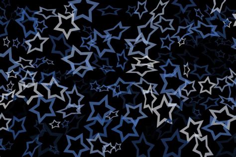 Star Bakdrop Blue Overlapping Stars Free Stock Photo