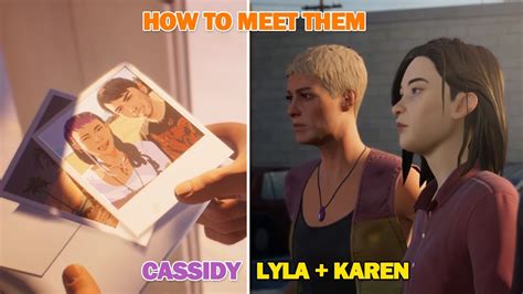 Sean With Cassidy Or Lyla Karen High Morality Endings Life Is