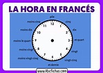 Vocabulario de Aprender la Hora en Francés