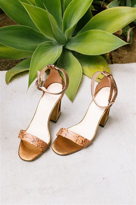alexandra bronze edgy shoes unique heels bronze heels