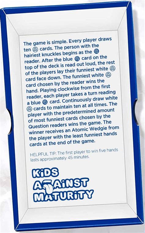We did not find results for: Kids Against Maturity Card Game - Highway Importers Online Shop
