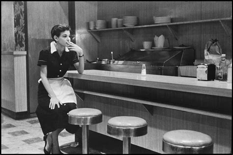 Diner Waitress New York City 1955 Oldschoolcool