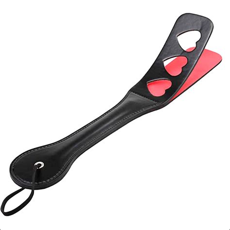 spanking paddle leather black bdsm whip kinky 5 styles adult toy 30cm x 5 5cm ebay