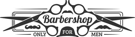 Download Transparent Clip Art Barbearia Masculino Logotipo Png Male