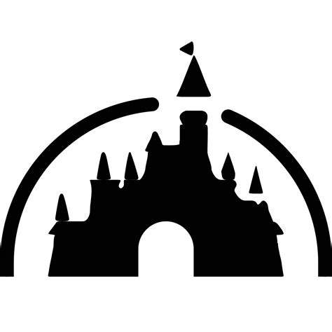 Cinderella Castle Silhouette Vector at GetDrawings | Free download png image