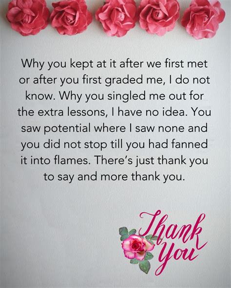 Thank You Teacher Messages And Quotes From Students And