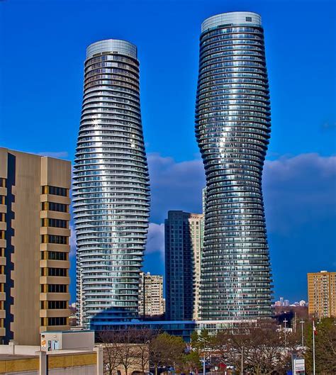 The Absolute Towers In Mississauga Canada Innovative Architecture