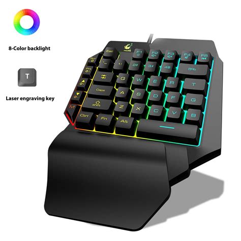 One Handed Keyboard Rgb One Hand Mechanical Gaming Keyboard 35 Key