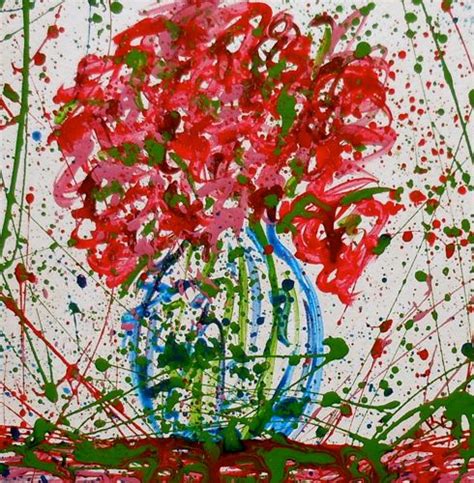 Kimberly Conrad Daily Paintings Blooms Abstracted Ii Original