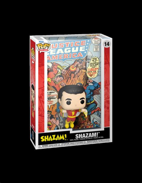 Dc Comics Funko Pop Comic Cover Shazam Shazam Solo 3299