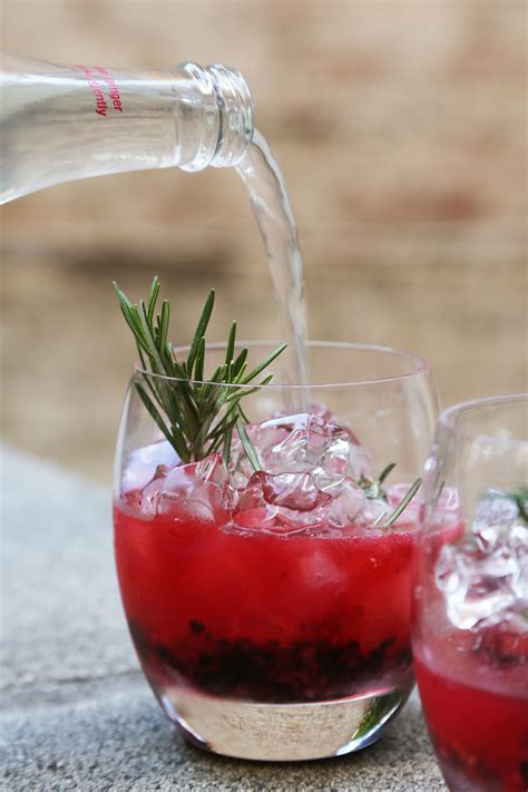 Vodka Cocktail Recipe With Fresh Berries Popsugar Food