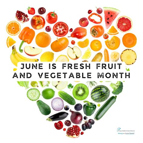 Fresno Unified On Twitter June Is National Fresh Fruits And