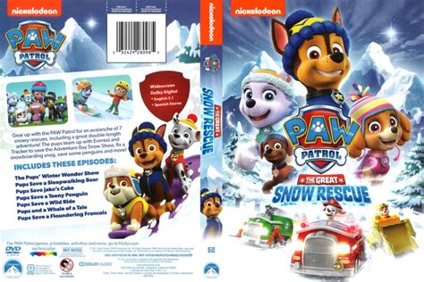 Paw Patrol The Great Snow Rescue Is Now Available On Nickelodeon Dvd