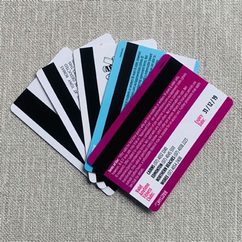 Custom Magnetic Strip Barcode Vip Card Printing Membership Plastic Card