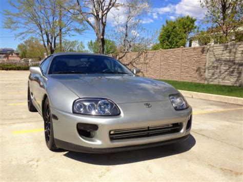 Purchase Used 1998 Quicksilver Toyota Supra Twin Turbo 6 Speed Clean