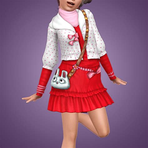 Mod The Sims Harajuku Decora Outfit For Children