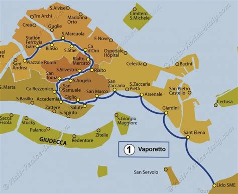Venice Map Detailed City And Metro Maps Of Venice