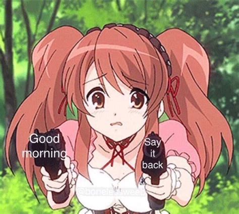 Anime Good Morning This Lesson Will Cover How To Good Morning In
