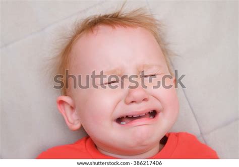 Little Boy Crying Monochrome Stock Photo 386217406 Shutterstock