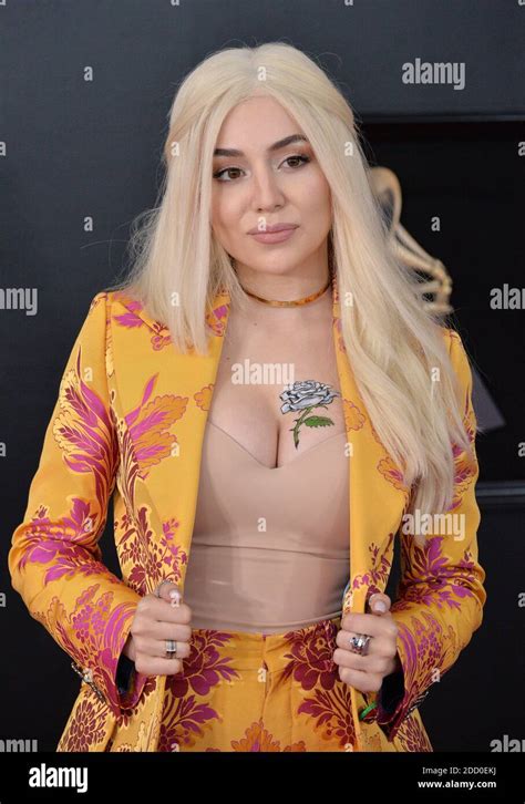 Ava Max Attends The 60th Annual Grammy Awards At Madison Square Garden