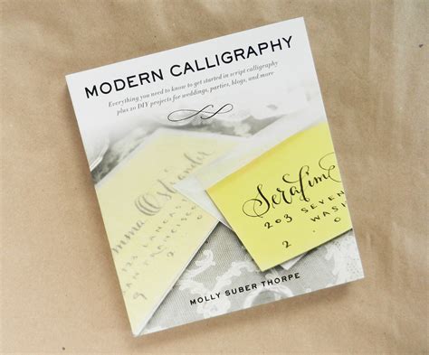 Modern Calligraphy By Molly Suber Thorpe Book Review The Postmans Knock