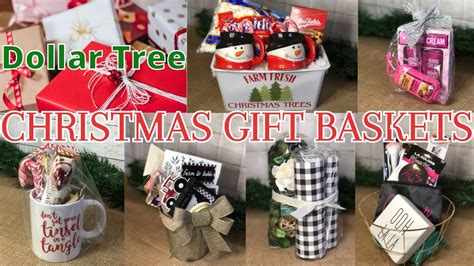 Dollar Tree Christmas Gift Baskets High End Gift Ideas Diy