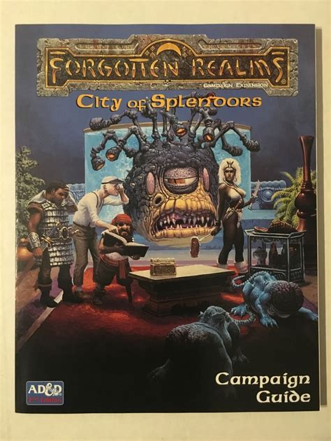 City Of Splendors Campaign Guide Forgotten Realms Nf Ebay
