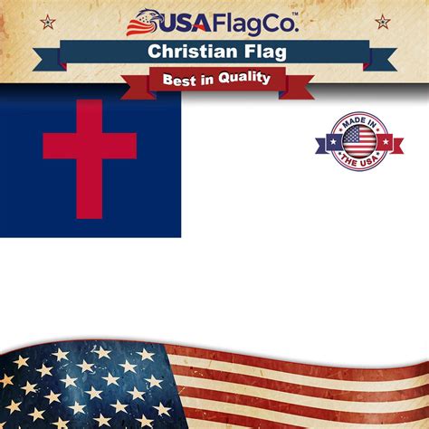 Christian Flag Outdoor Flags Made In The Usa By Usa Flag Co