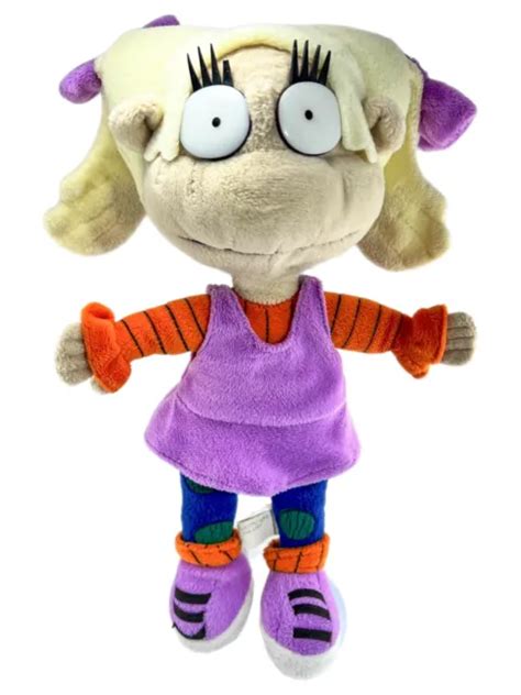Vtg 1990s Viacom Nickelodeon Rugrats Angelica Pickles Plush Polka Dot Tights 2499 Picclick