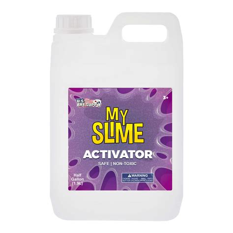 My Slime Activator Solution Half Gallon Make Your Own Slime Just Add