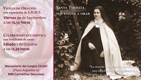 Las Carmelitas Descalzas De Cádiz También Nos Invitan A Celebrar Santa Teresa De Lisieux