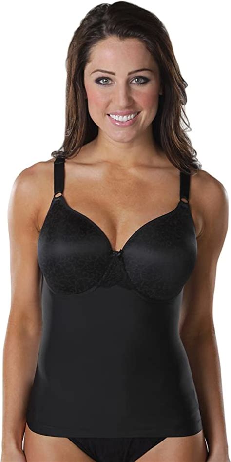 Ultimate Pretty Cami Style Back Smoothing Bra Wbody Shaping Underwire Foam Cup X