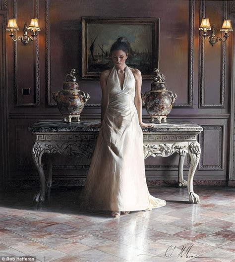 Rob Hefferan Creates Incredibly Realistic Paintings That Look Exactly