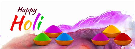 Happy Holi Indian Festival Colorful Banner Design 339253 Vector Art At Vecteezy