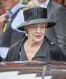 La reina Margarita de Dinamarca asiste en Copenhague al funeral de la ...
