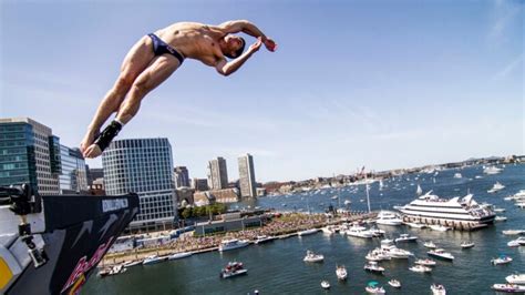 The Red Bull Cliff Diving World Series Is Coming To Boston This Summer