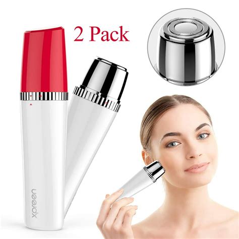 2 Pack Facial Hair Remover For Women Facial Hair Removal Painless Face Hair Trimmer Portable