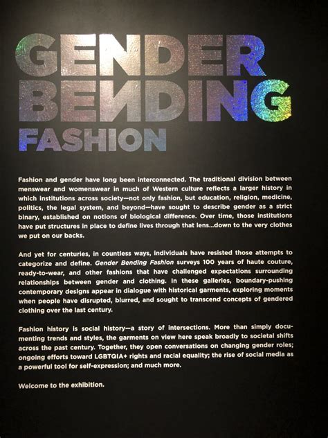 Gender Bending Fashion Show At The Boston Museum Of Fine Arts Philip