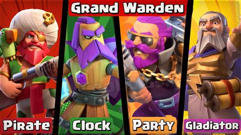 Best Grand Warden Skin Animation Clash Of Clans Youtube